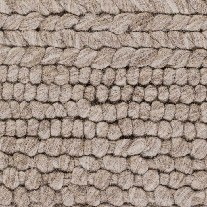 Newfolden Hand Woven Taupe Modern Style Area Rug - The Rug Decor