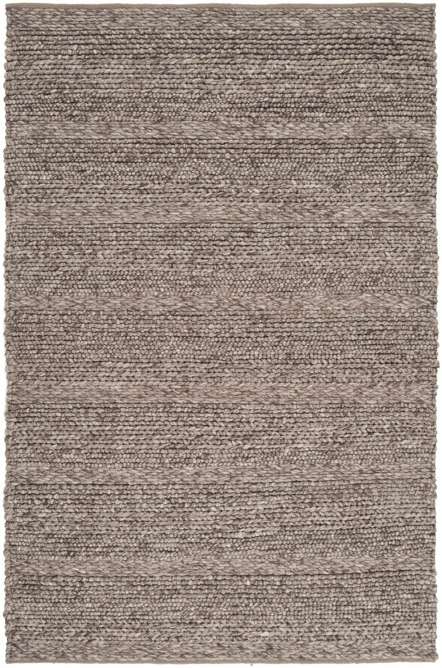 Newfolden Hand Woven Taupe Modern Style Area Rug - The Rug Decor
