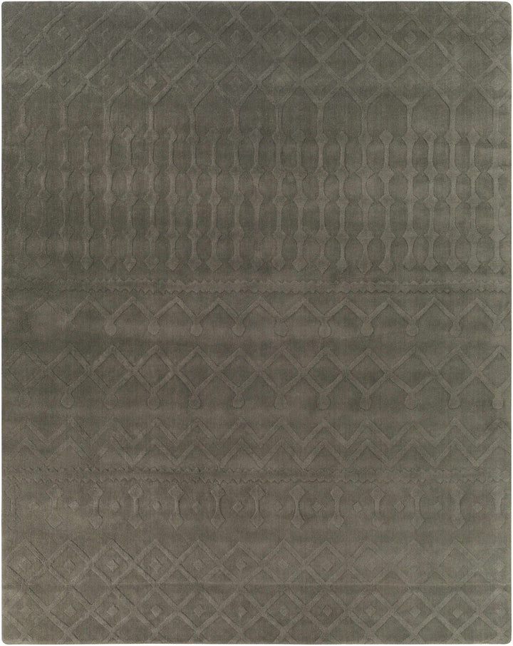 Newtonhill Charcoal Modern Style Hand Loom Area Rug - The Rug Decor
