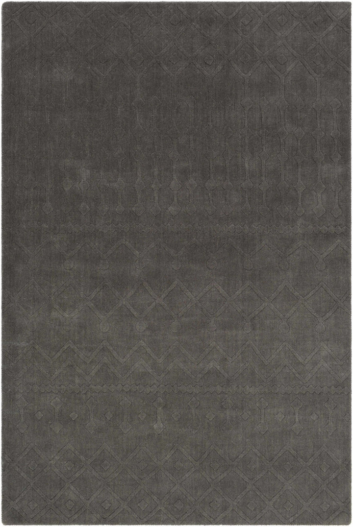 Newtonhill Charcoal Modern Style Hand Loom Area Rug - The Rug Decor