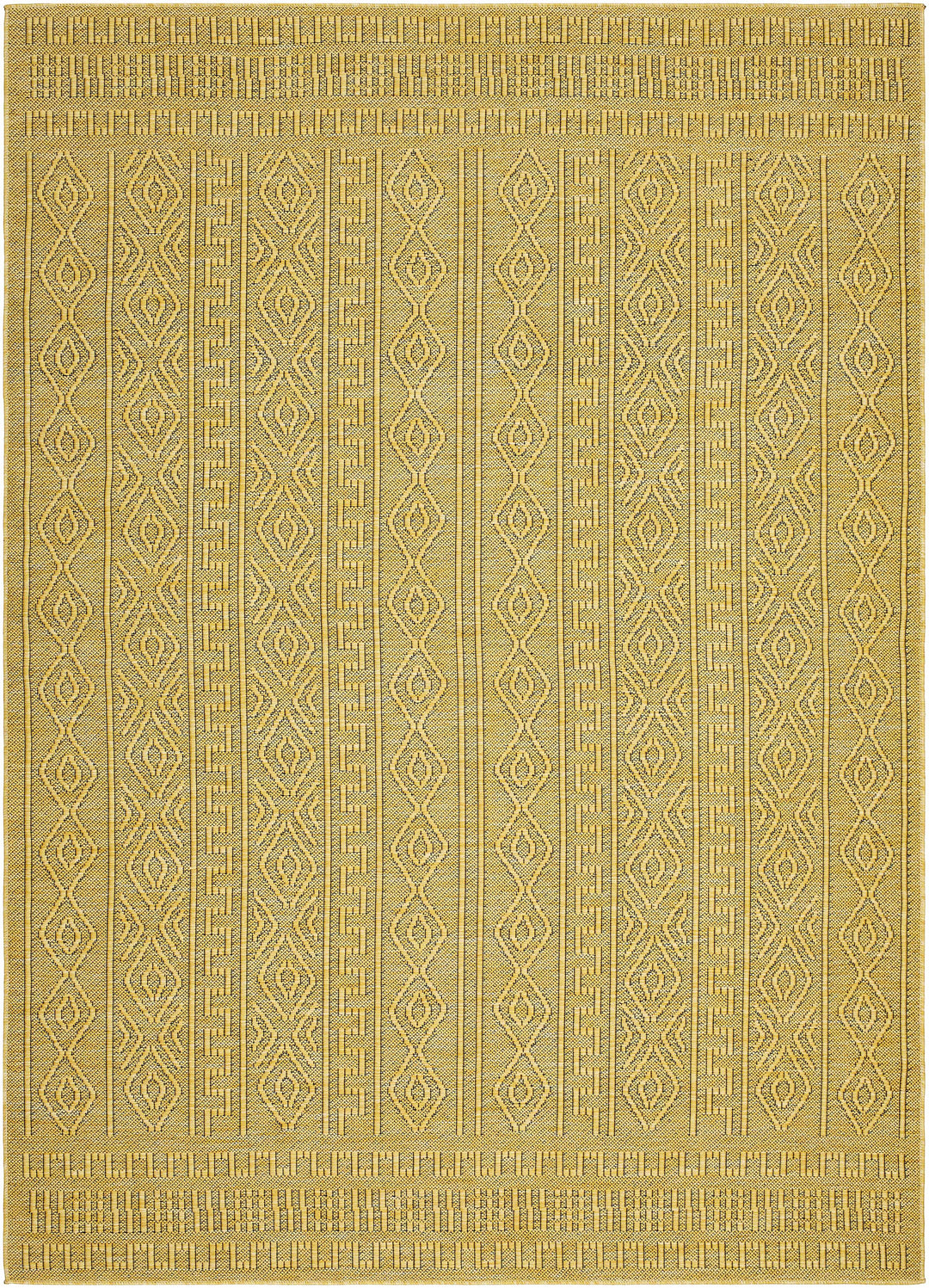 Nuela Mustard Bohemian Style Rug