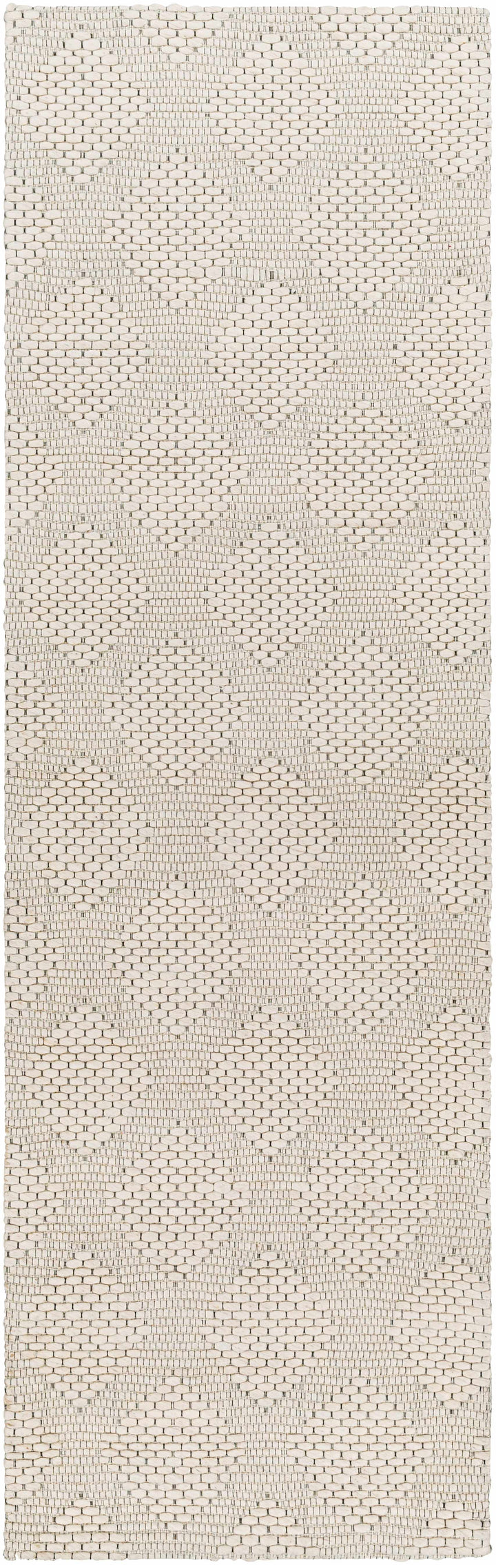 Ingram Ivory Modern Style Hand Woven Wool Area Rug
