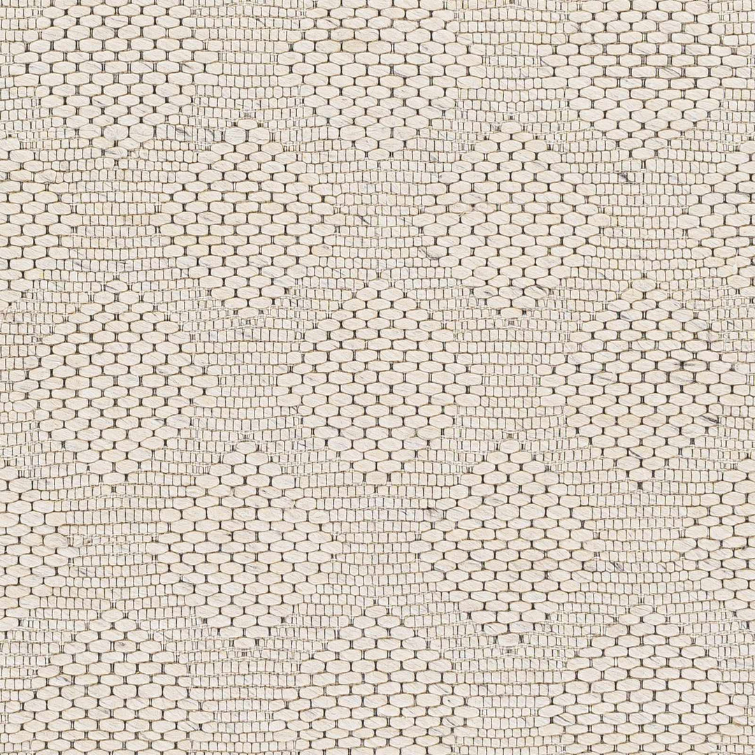 Ingram Ivory Modern Style Hand Woven Wool Area Rug