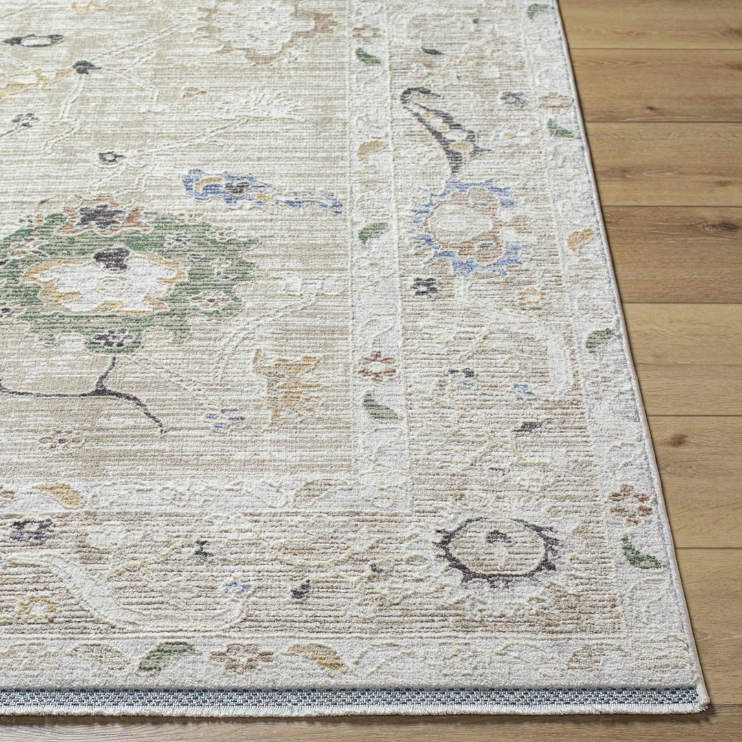 Nikki Beige Traditional Style Area Rug - The Rug Decor
