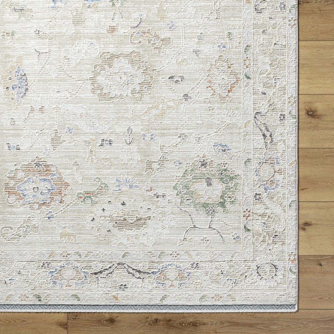 Nikki Beige Traditional Style Area Rug - The Rug Decor