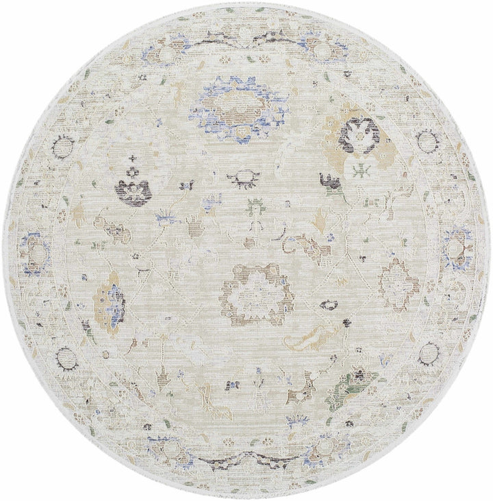 Nikki Beige Traditional Style Area Rug - The Rug Decor