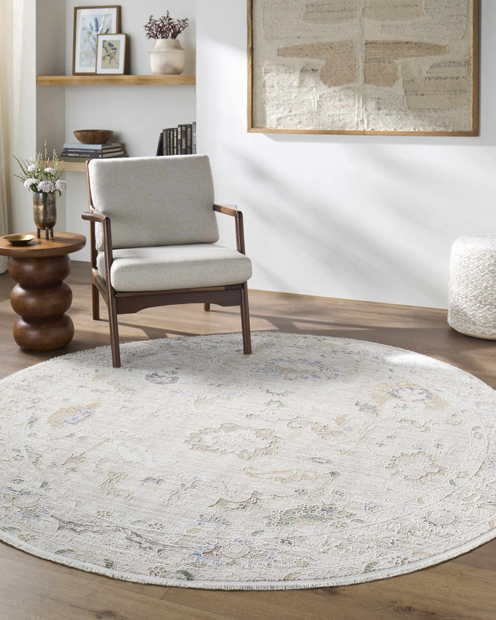 Nikki Beige Traditional Style Area Rug - The Rug Decor