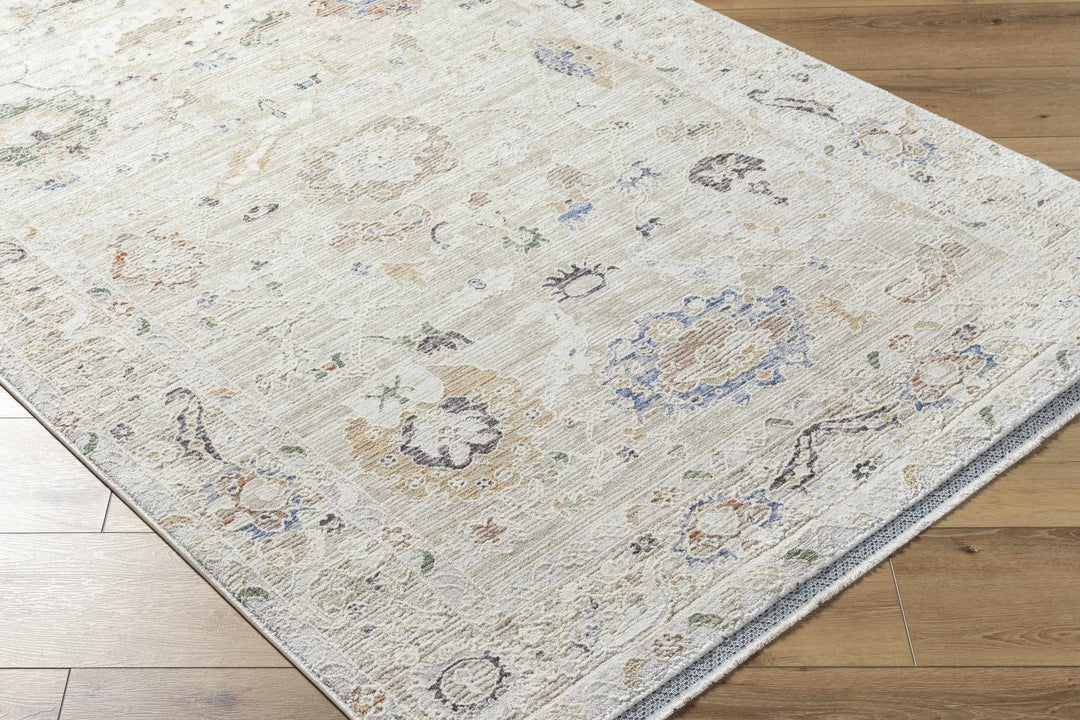 Nikki Beige Traditional Style Area Rug - The Rug Decor