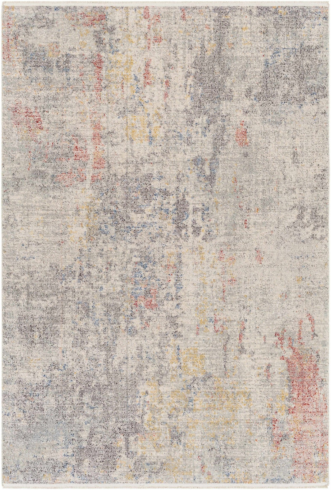 Nile Modern Abstract Design Beige And Gray Area Rug - The Rug Decor
