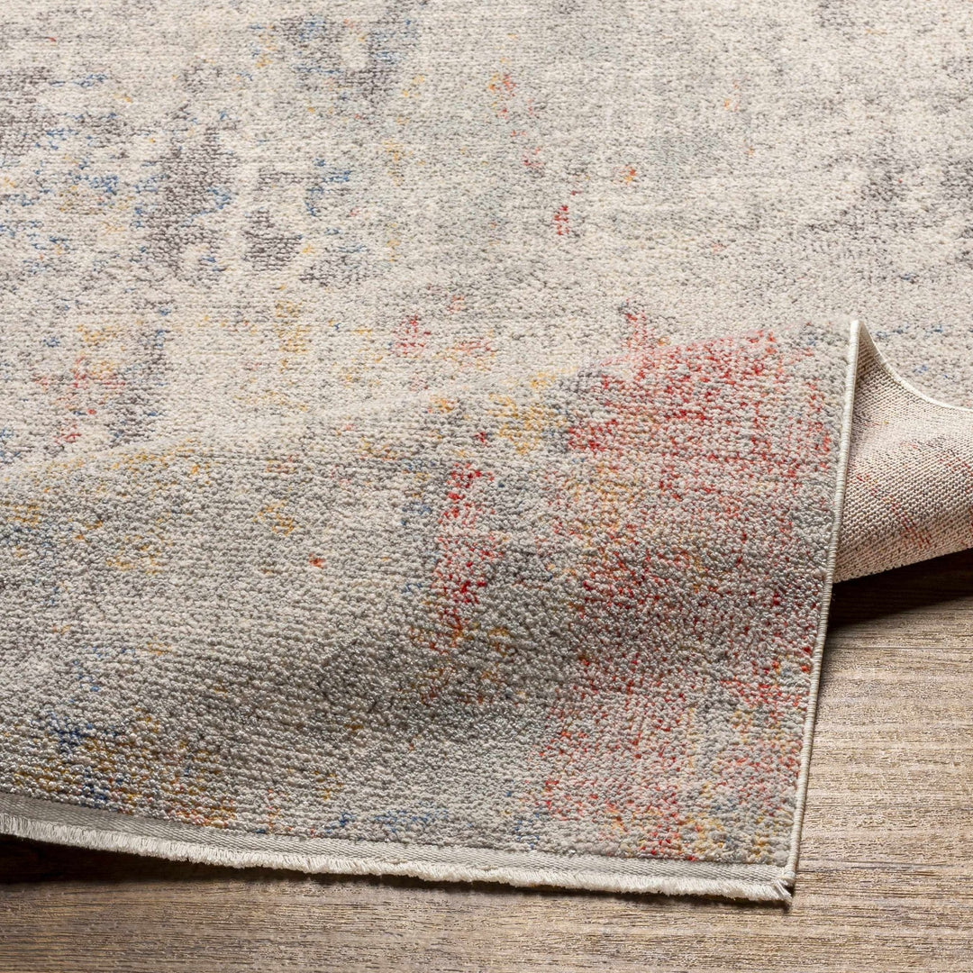 Nile Modern Abstract Design Beige And Gray Area Rug - The Rug Decor