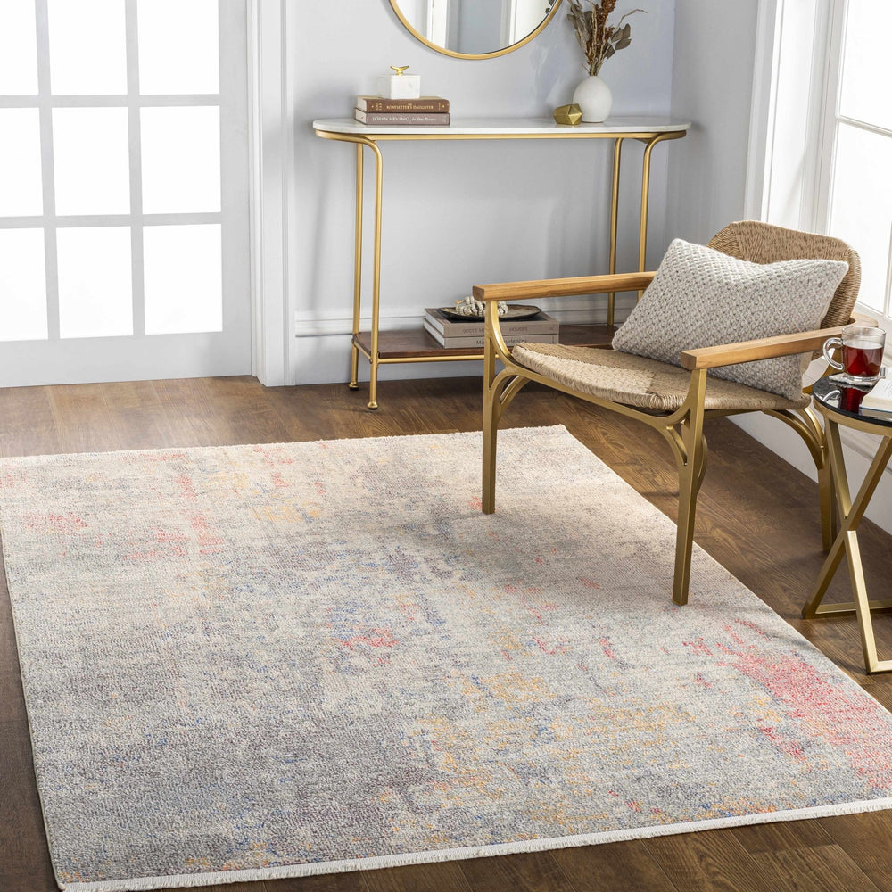 Nile Modern Abstract Design Beige And Gray Area Rug - The Rug Decor