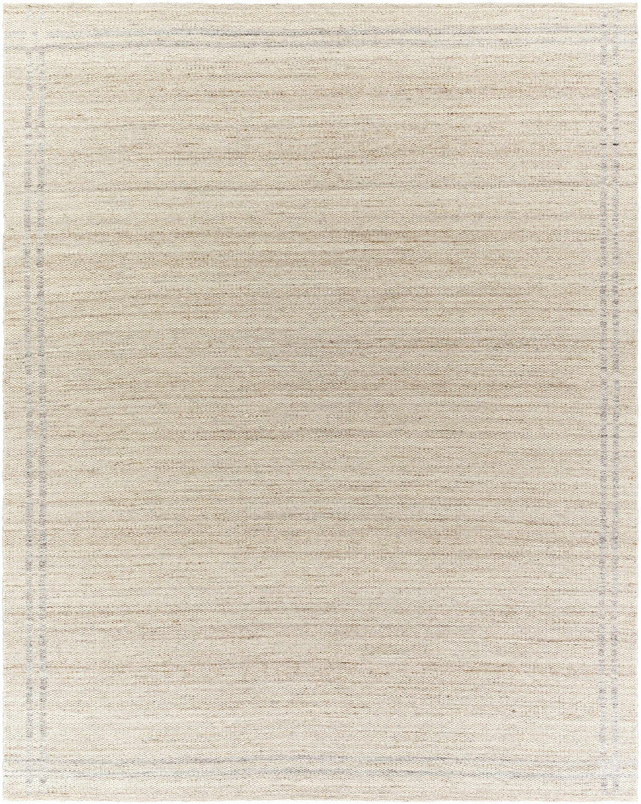 Nimue Beige Modern Style Hand Woven Wool Area Rug - The Rug Decor