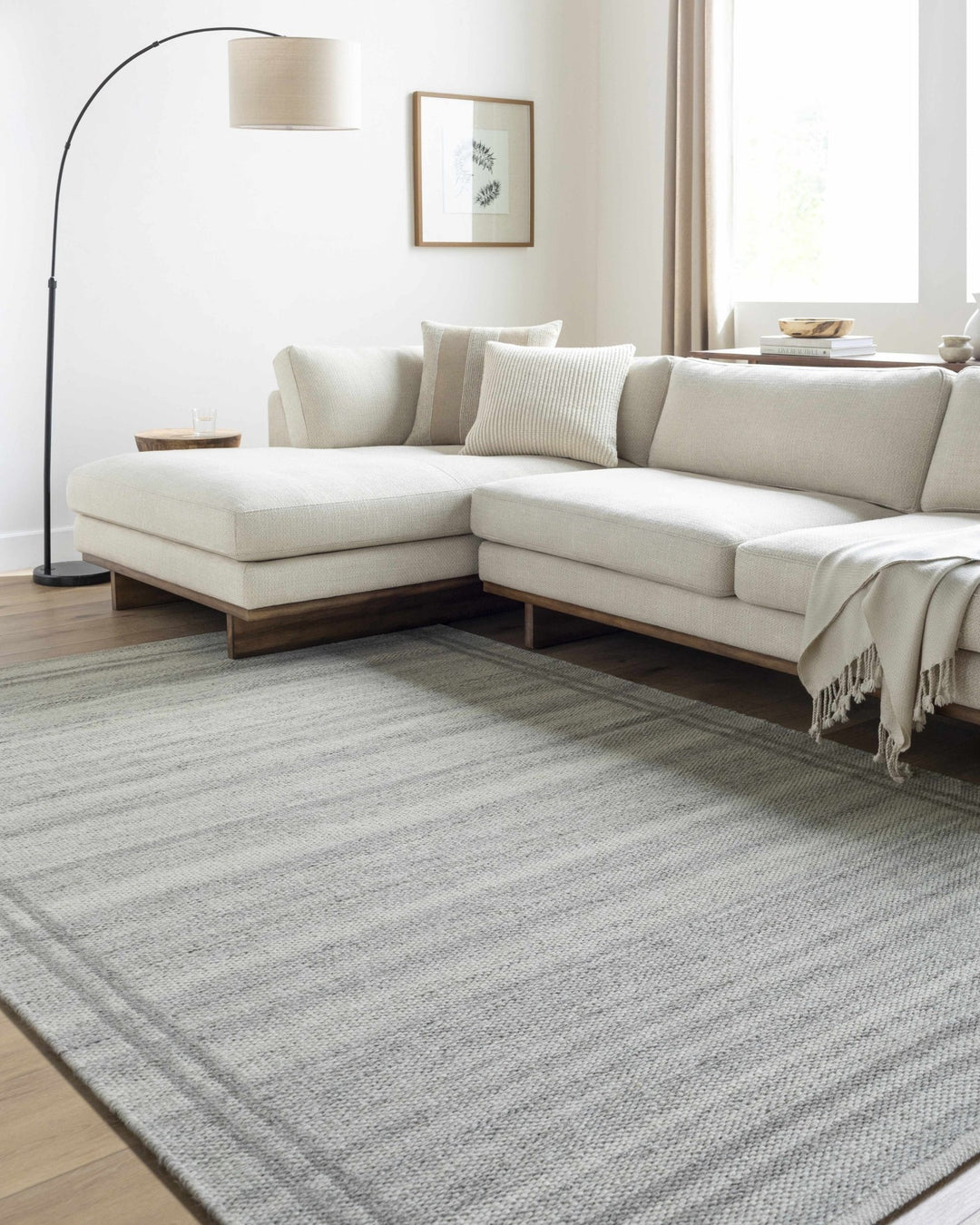 Nimue Contemporary Gray Area Rug - The Rug Decor