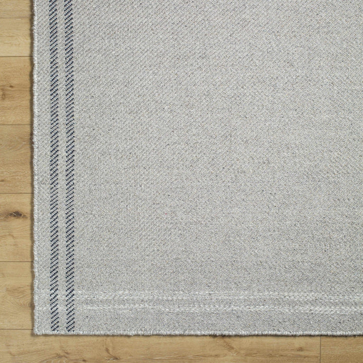 Nimue Gray Modern Style Hand Woven Wool Area Rug - The Rug Decor