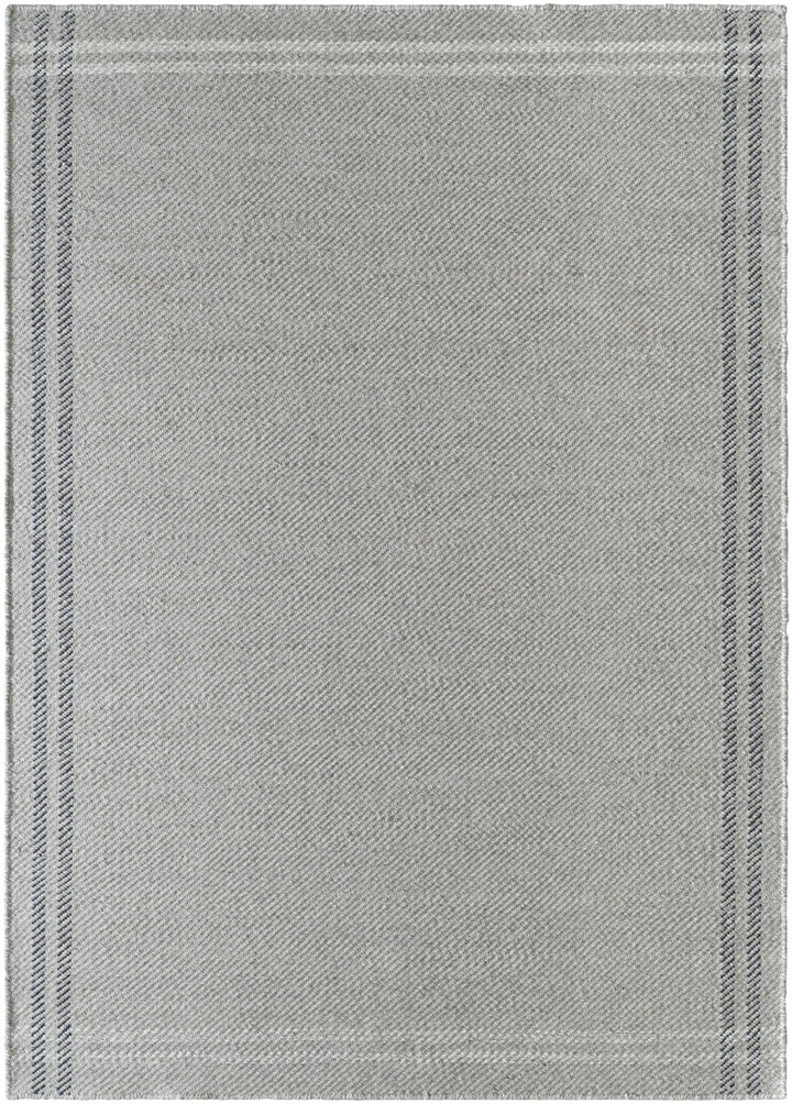 Nimue Gray Modern Style Hand Woven Wool Area Rug - The Rug Decor