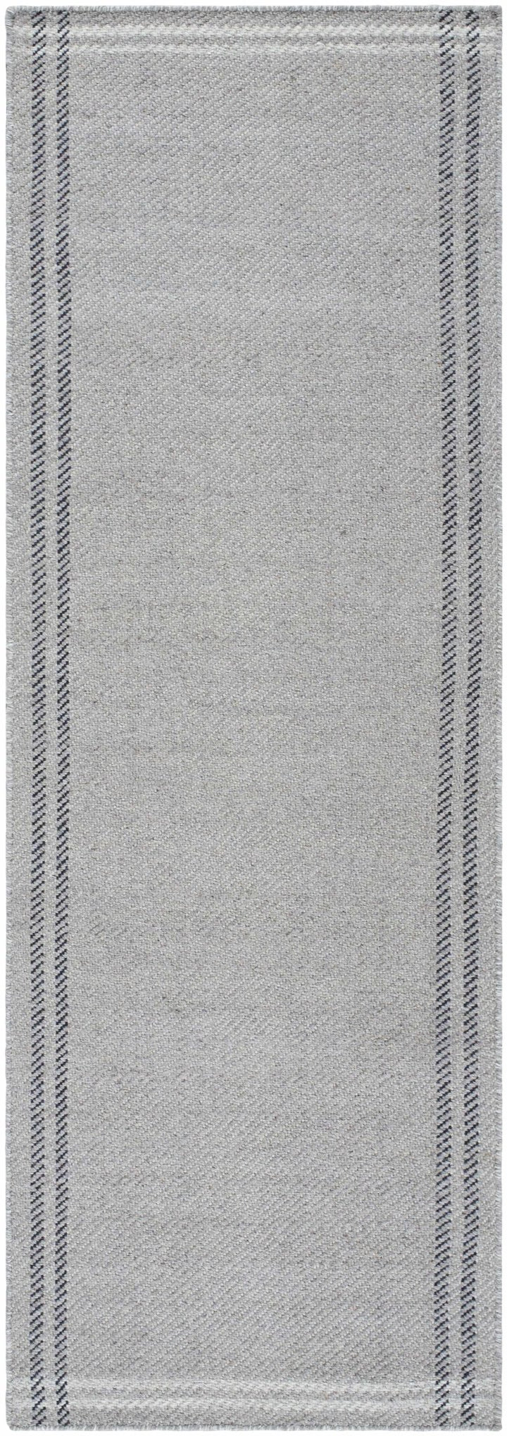 Nimue Gray Modern Style Hand Woven Wool Area Rug - The Rug Decor