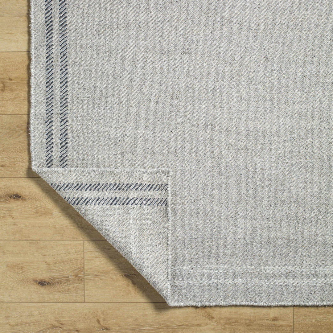 Nimue Gray Modern Style Hand Woven Wool Area Rug - The Rug Decor