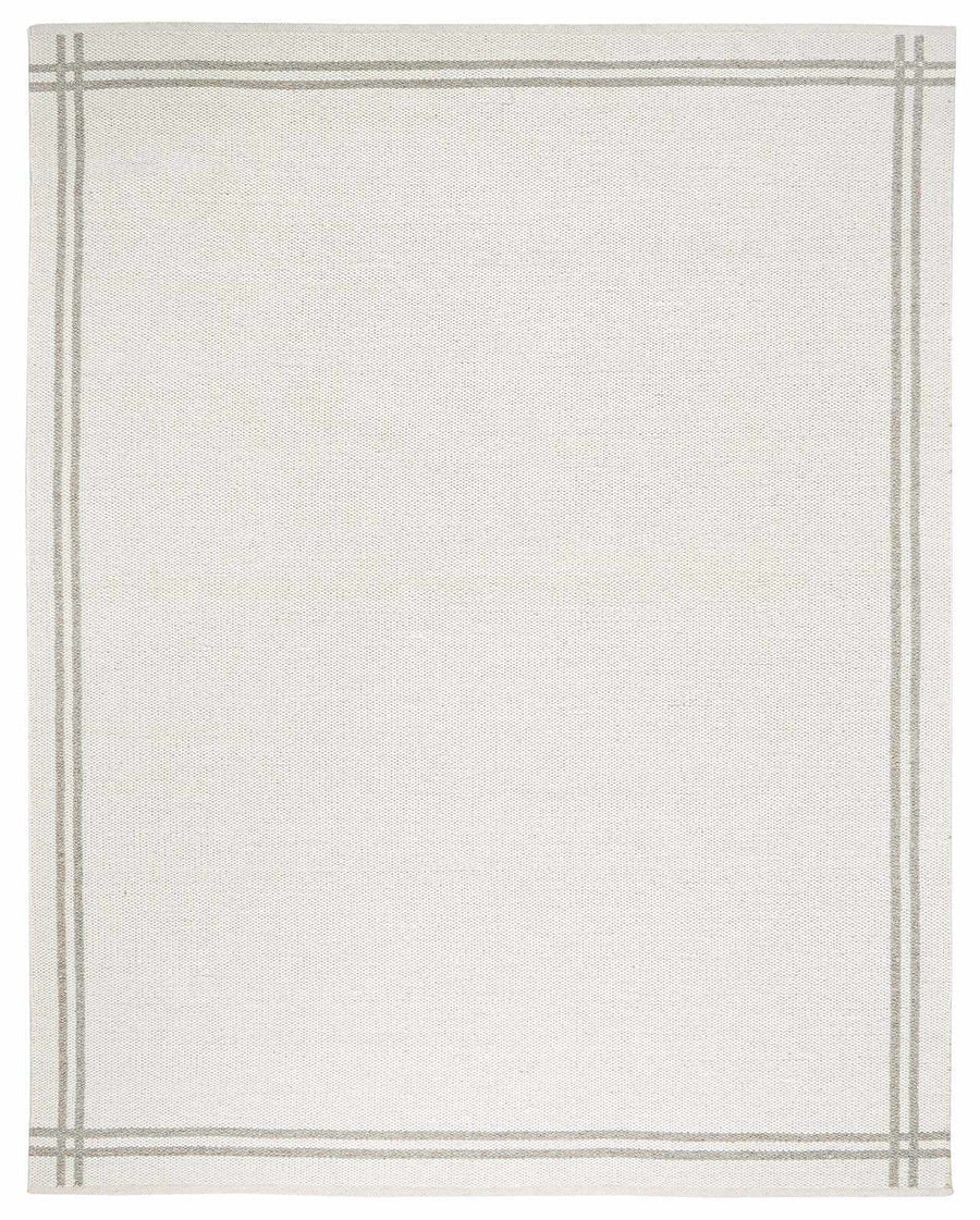 Nimue Ivory Modern Style Hand Woven Wool Area Rug - The Rug Decor