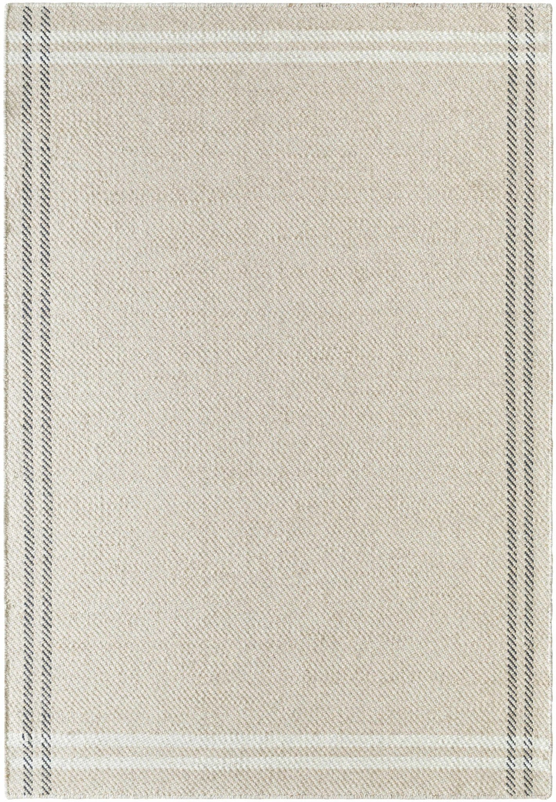 Nimue Modern Style Beige Hand Woven Wool Area Rug - The Rug Decor