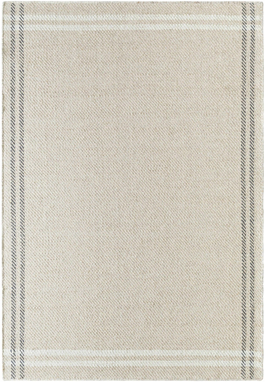 Nimue Modern Style Beige Hand Woven Wool Area Rug - The Rug Decor