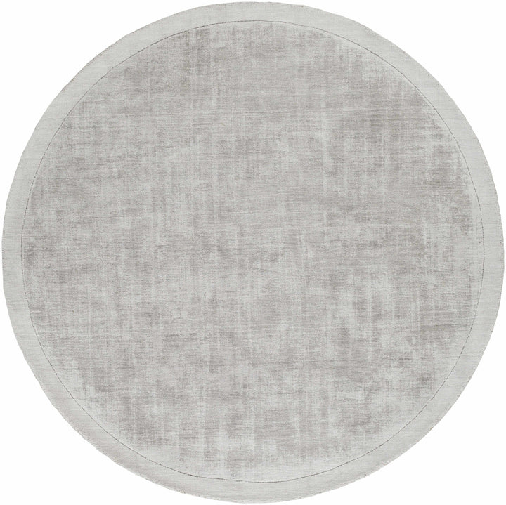 Niota Gray Modern Solid Design Hand Loomed Area Rug