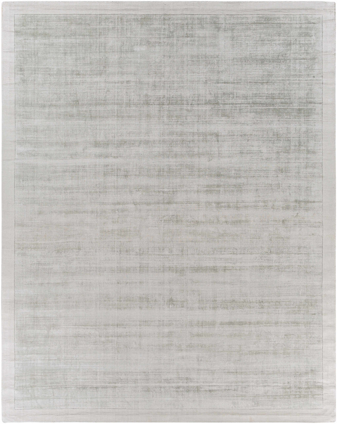 Niota Gray Modern Solid Design Hand Loomed Area Rug