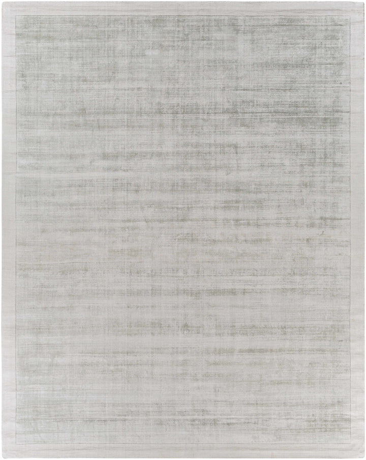 Niota Gray Modern Solid Design Hand Loomed Area Rug