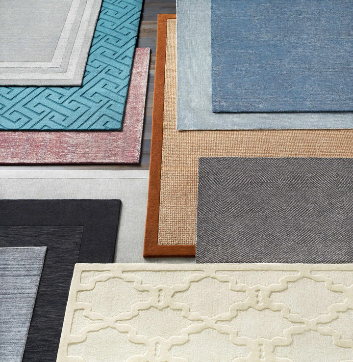 Niota Gray Modern Solid Design Hand Loomed Area Rug - The Rug Decor
