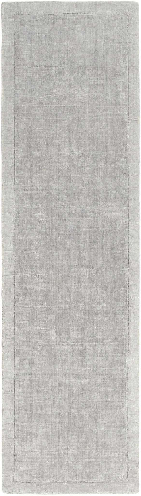 Niota Gray Modern Solid Design Hand Loomed Area Rug - The Rug Decor