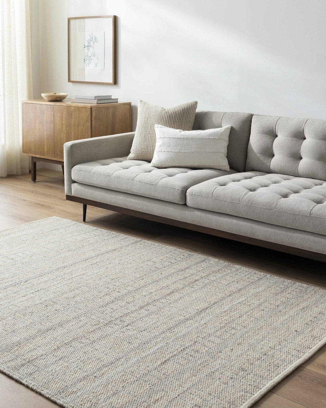 Nissa Contemporary Abstract Gray And Ivory Rug - The Rug Decor