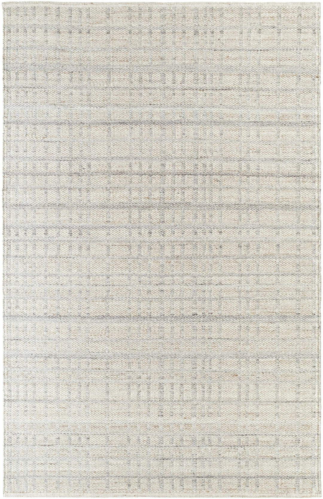 Nissa Contemporary Abstract Gray And Ivory Rug - The Rug Decor