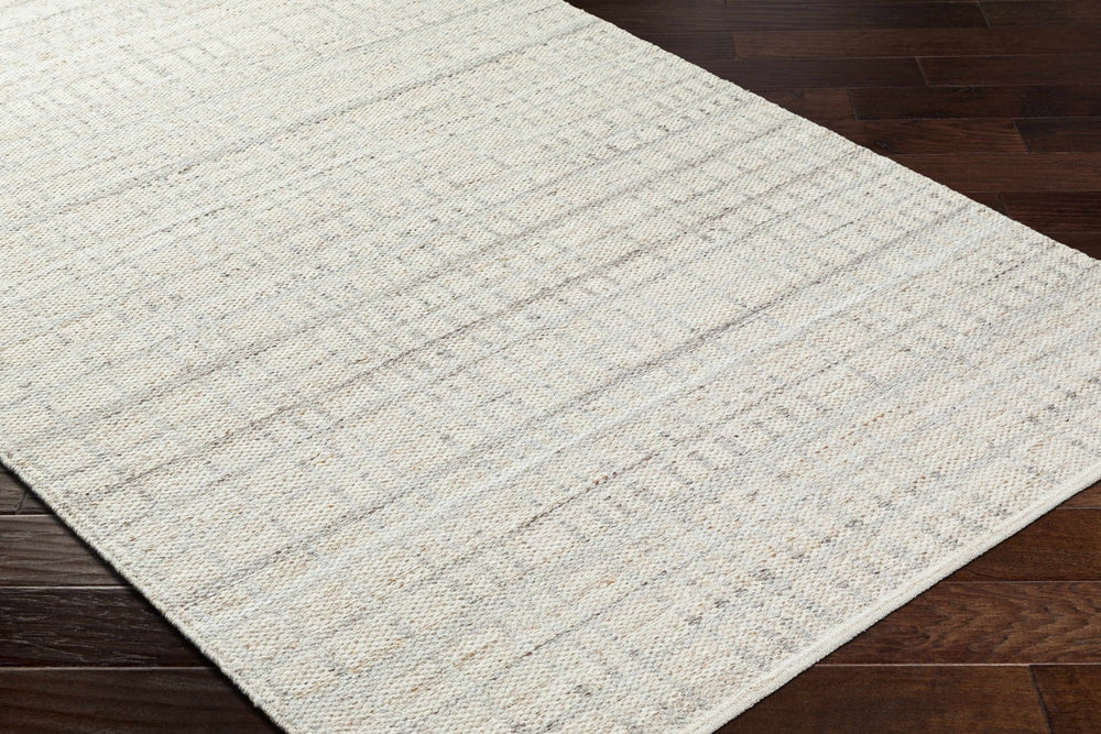 Nissa Contemporary Abstract Gray And Ivory Rug - The Rug Decor