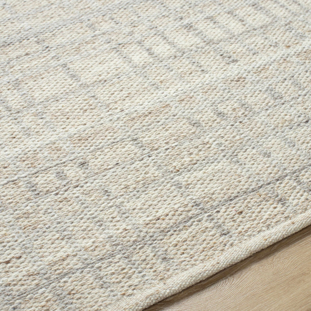 Nissa Contemporary Abstract Gray And Ivory Rug - The Rug Decor