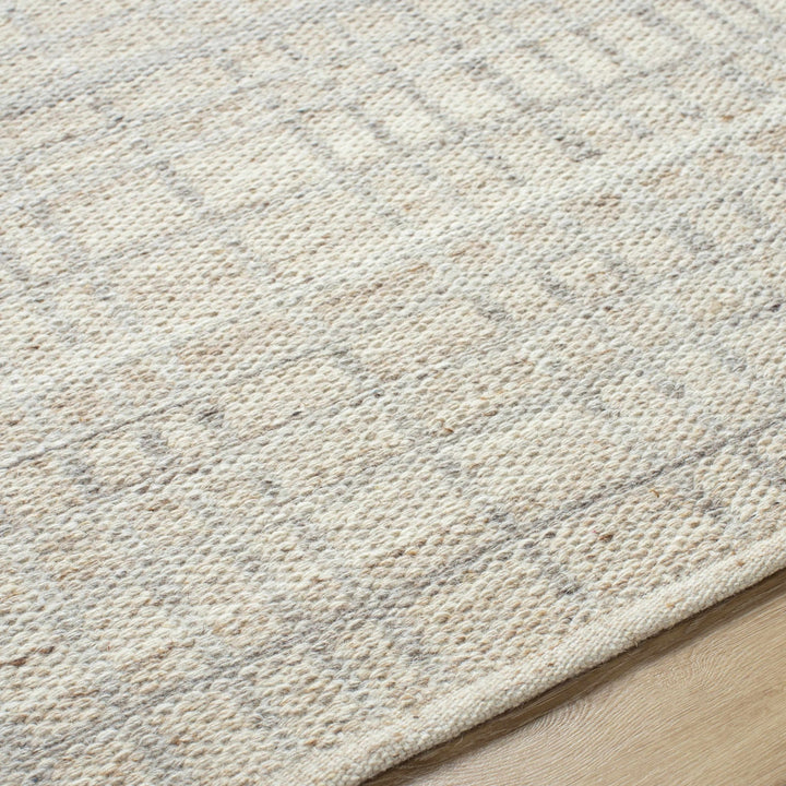 Nissa Contemporary Abstract Gray And Ivory Rug - The Rug Decor