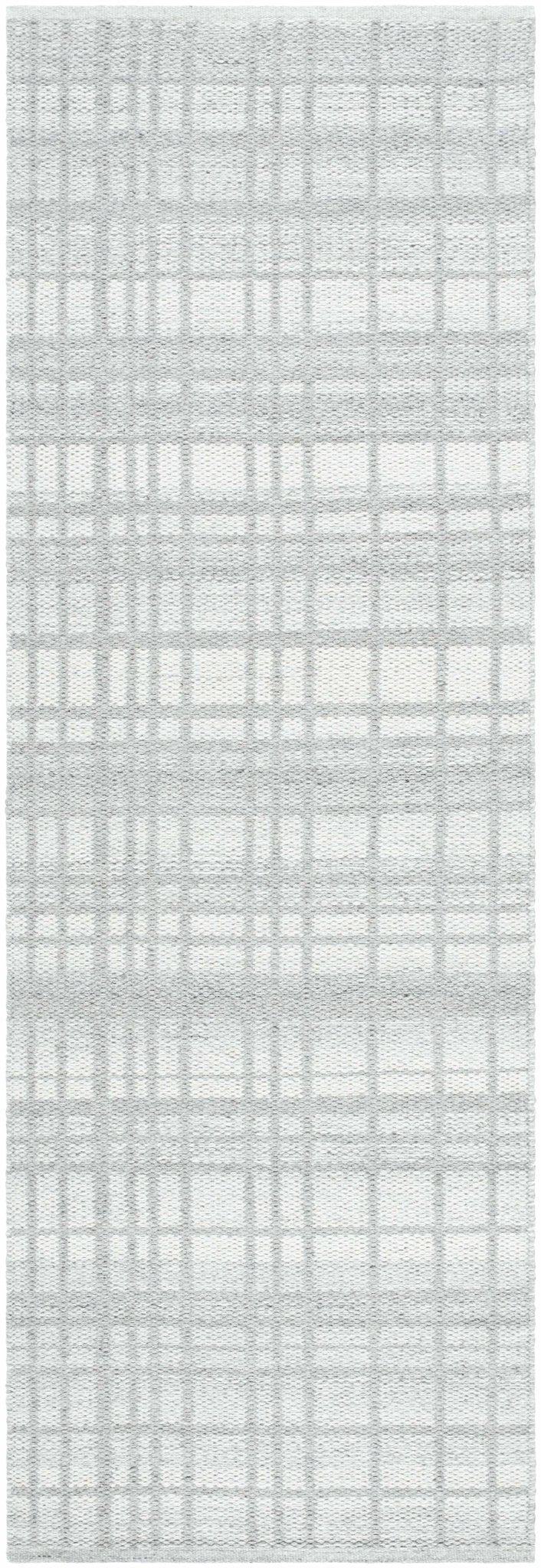 Nissa Light Gray Modern Style Hand Woven Wool Area Rug - The Rug Decor