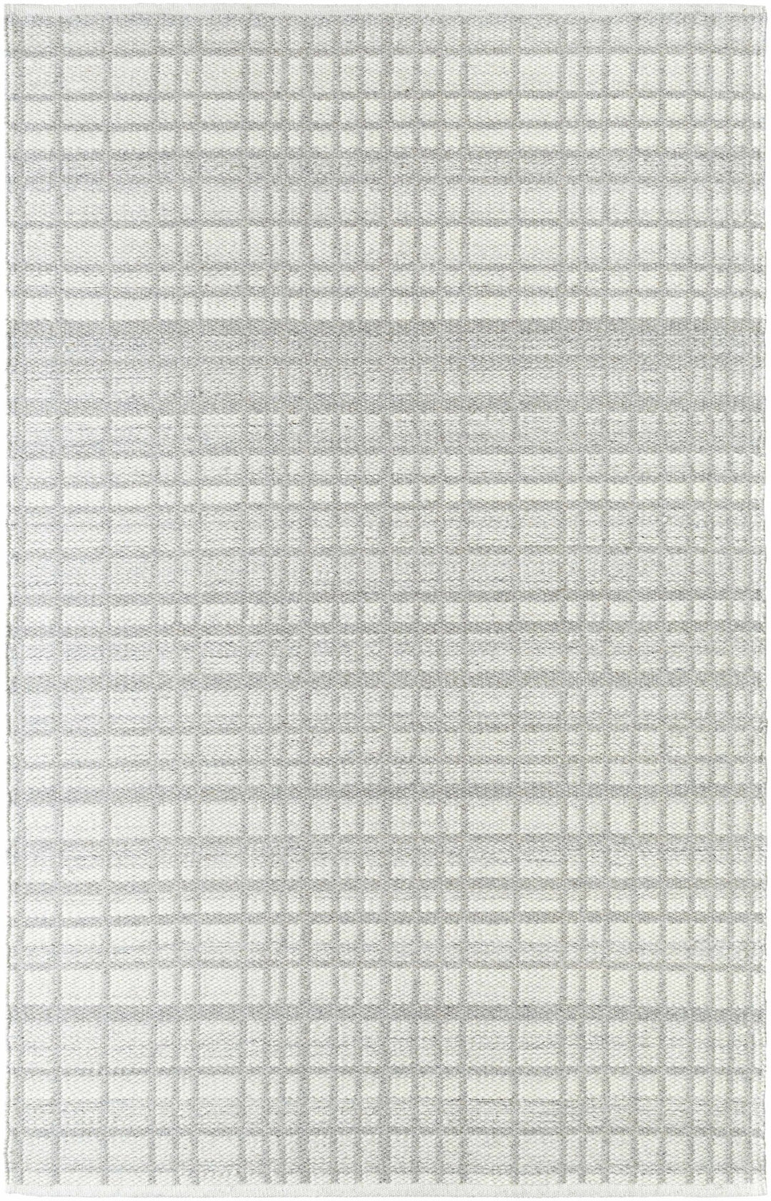 Nissa Light Gray Modern Style Hand Woven Wool Area Rug - The Rug Decor