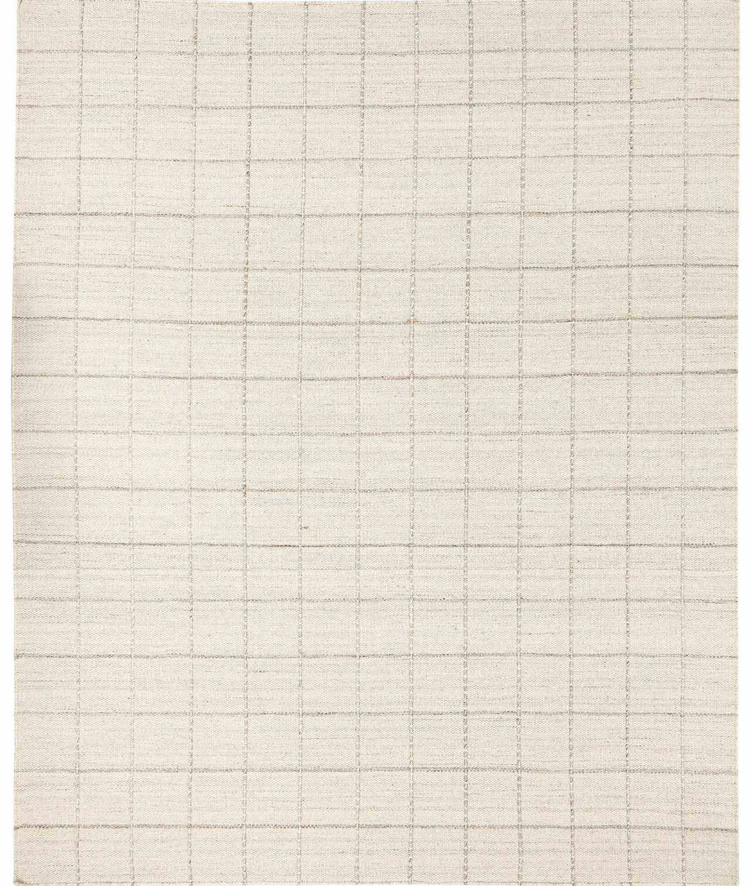 Nissa Modern Geometrical Beige Hand Woven Wool Rug - The Rug Decor