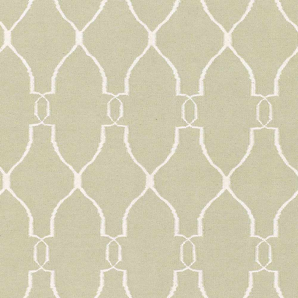Niwot Modern Geometrical Olive Hand Woven Area Rug