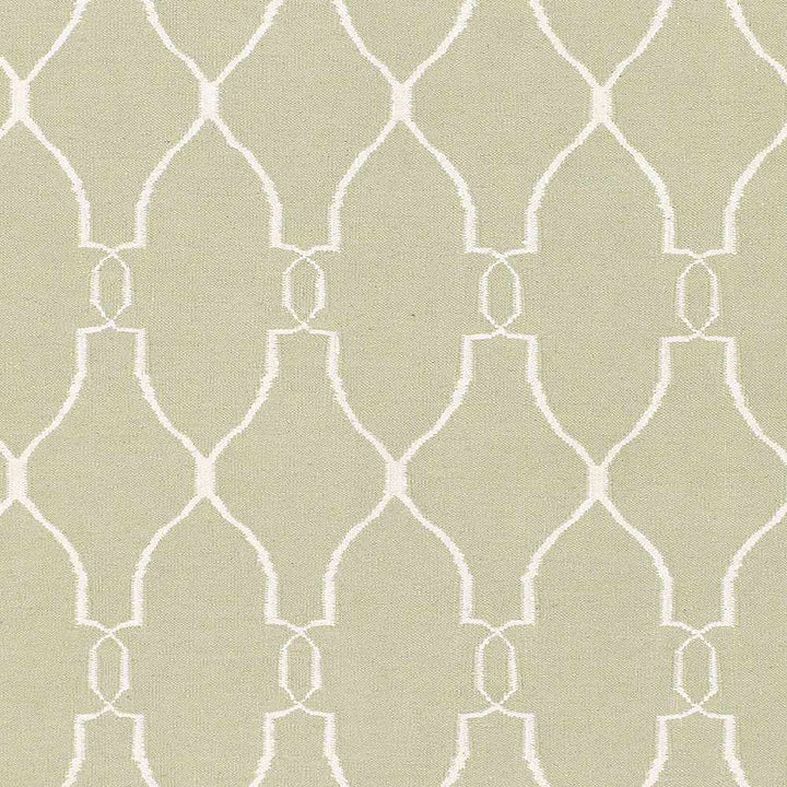 Niwot Modern Geometrical Olive Hand Woven Area Rug