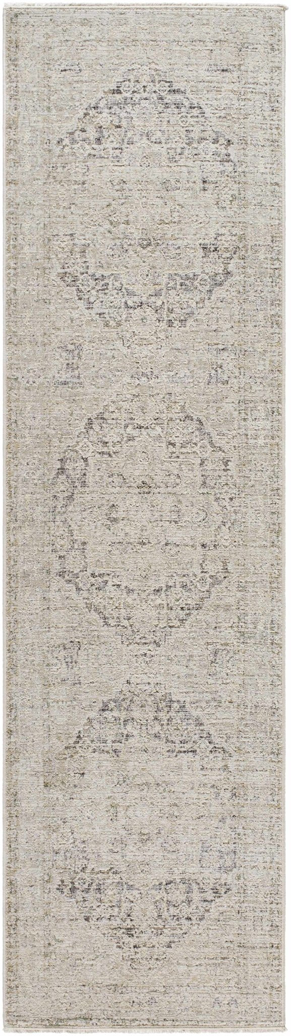 Njeri Traditional Style Beige & Taupe Rug - The Rug Decor