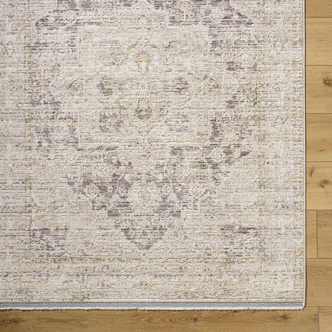 Njeri Traditional Style Beige & Taupe Rug - The Rug Decor