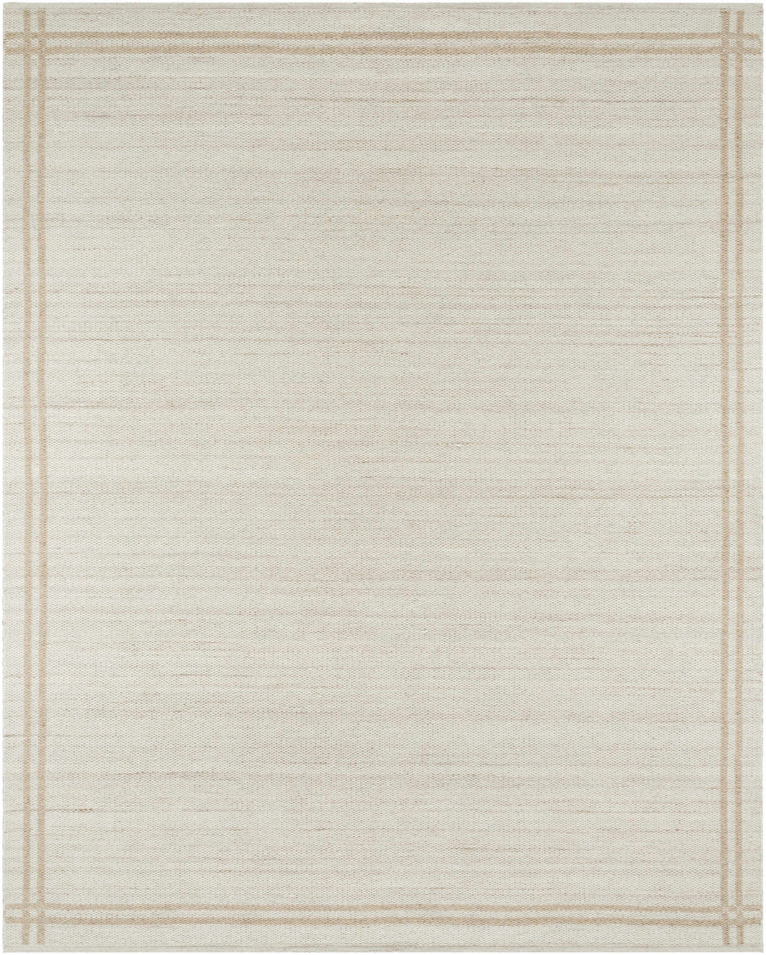 Nimue Modern Style Beige And Brown Hand Woven Wool Area Rug