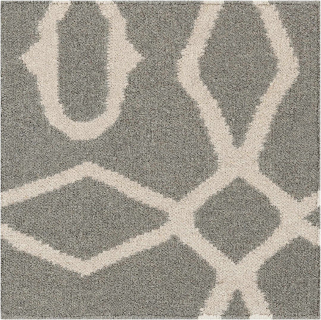 Norden Modern Gray And Beige Hand Woven Wool Area Rug - The Rug Decor