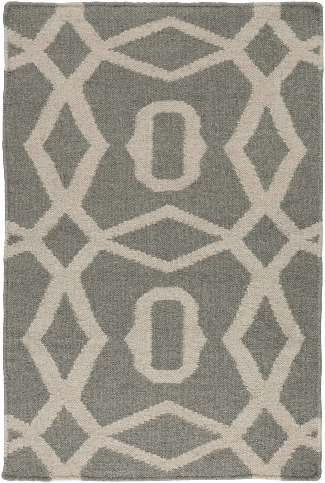 Norden Modern Gray And Beige Hand Woven Wool Area Rug - The Rug Decor