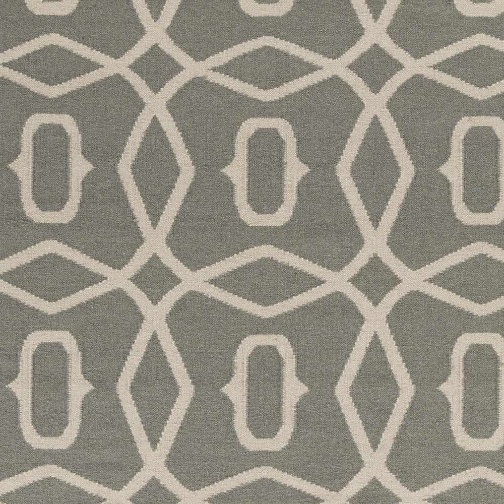 Norden Modern Gray And Beige Hand Woven Wool Area Rug - The Rug Decor
