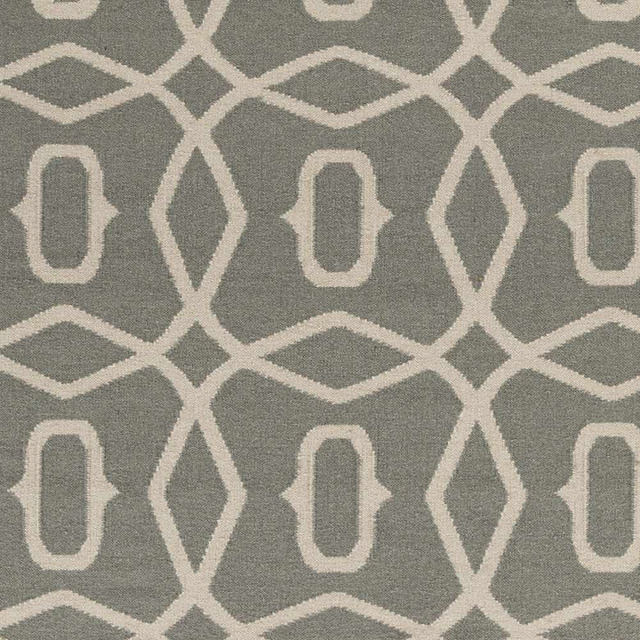 Norden Modern Gray And Beige Hand Woven Wool Area Rug - The Rug Decor