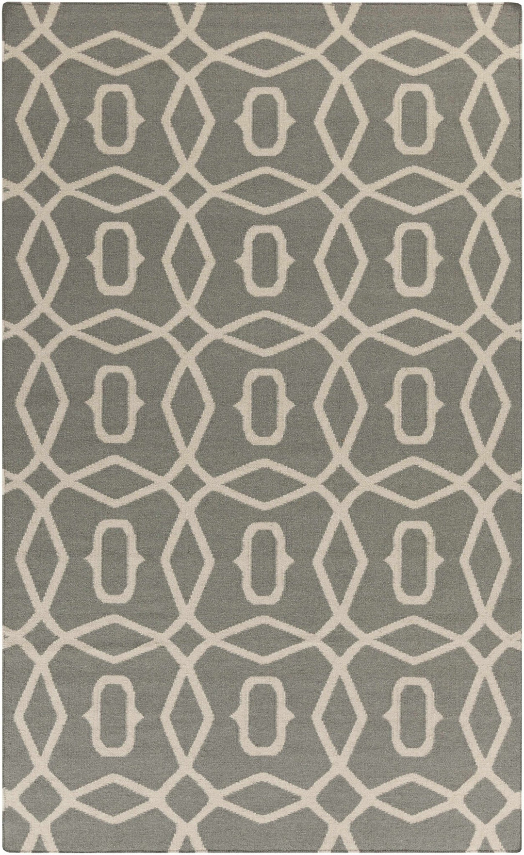 Norden Modern Gray And Beige Hand Woven Wool Area Rug - The Rug Decor