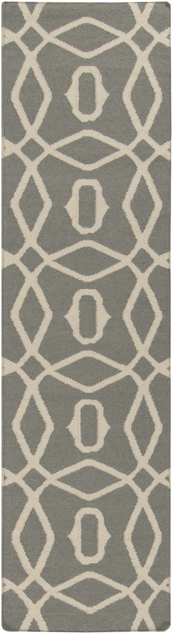 Norden Modern Gray And Beige Hand Woven Wool Area Rug - The Rug Decor
