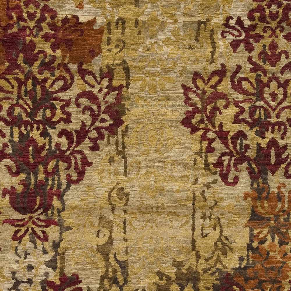 Northrop Contemporary Style Brown Hand Knotted Wool Area Rug - The Rug Decor