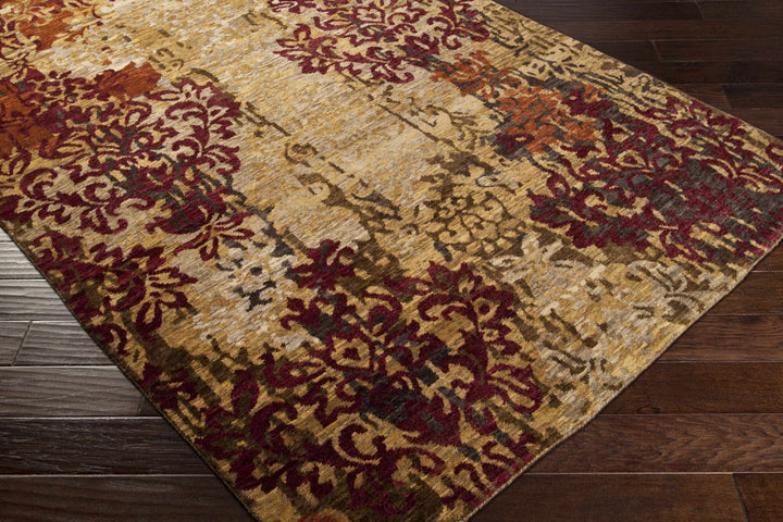 Northrop Contemporary Style Brown Hand Knotted Wool Area Rug - The Rug Decor